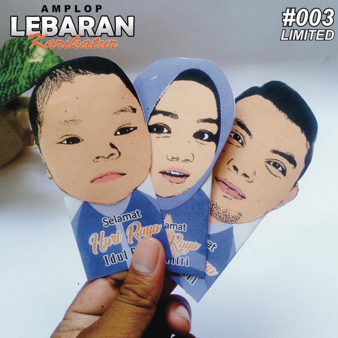 

Amplop lebaran unik (karikatur sendiri)
