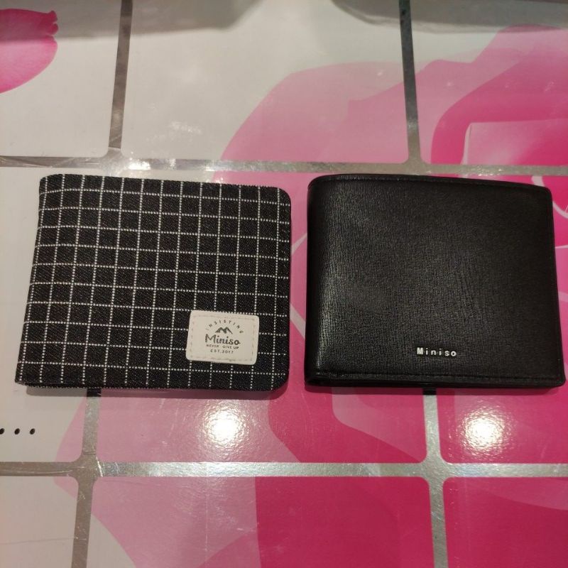 DOMPET PRIA ORIGINAL MINISO