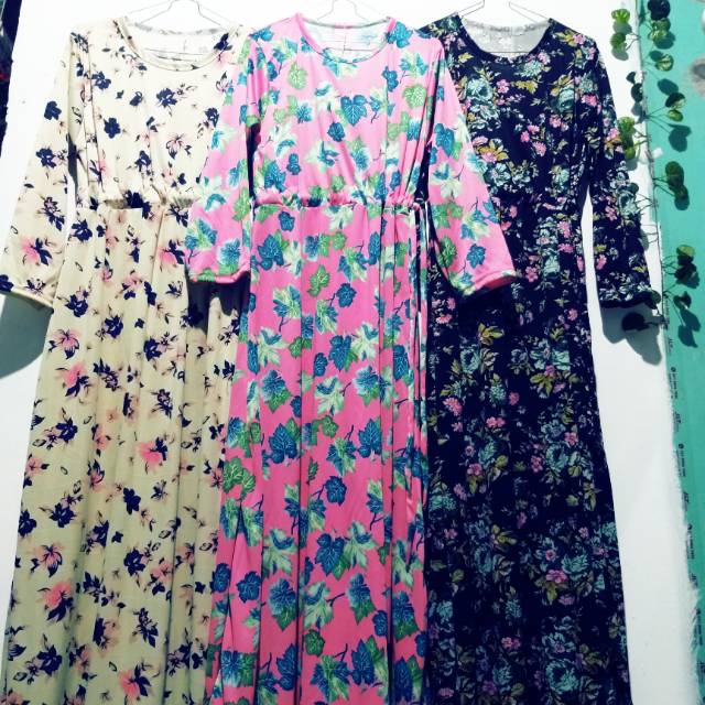 PROMO 100 RIBU DAPAT 3 GAMIS BISA CAMPUR SIZE