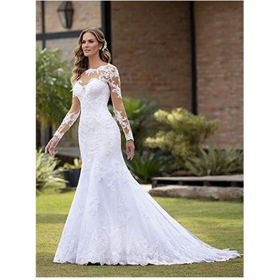 Wedding dress ekor mermaid putri duyung