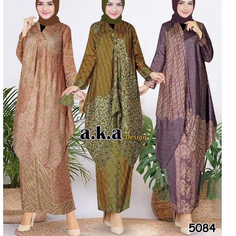 [titleawal] 5084 > SETELAN ROK BATIK VISCOSE PREMIUM SEMI SUTRA - SETELAN BATIK - SETELAN TERBARU >