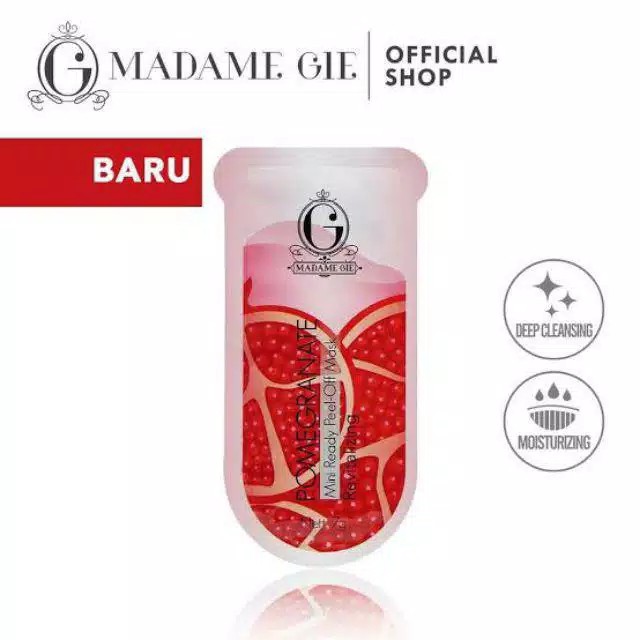 MADAME GIE BEAUTY PEEL OFF MASK | masker lumpur , kelupas