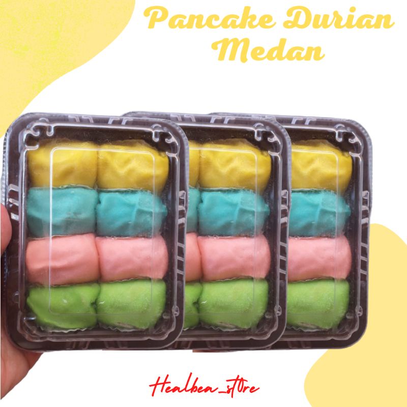 

Pancake Durian Medan Mini Isi 8