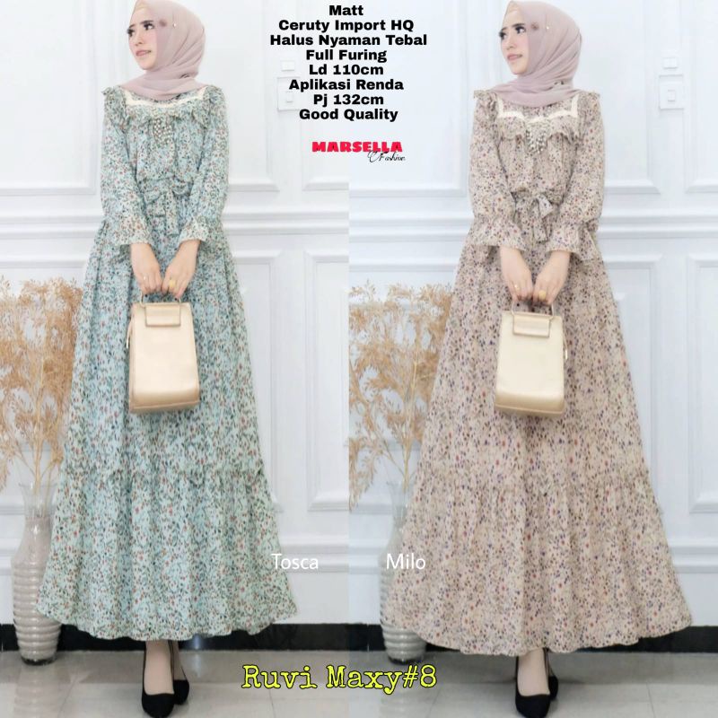 Ruvi Maxy #8 Ceruty Import Furing By Marsella