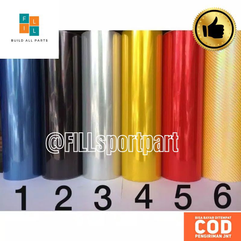 Stiker Lampu Mobil Lampu Motor StikerHybrid Sticker Headlamp Headlight hybrid / tempelan lampu mobil