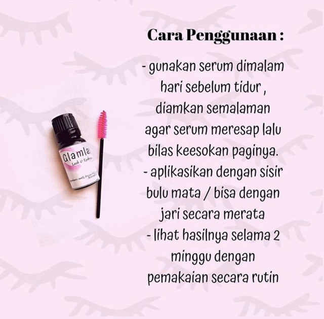 GLAMS LASH SERUM PENUMBUH BULU MATA