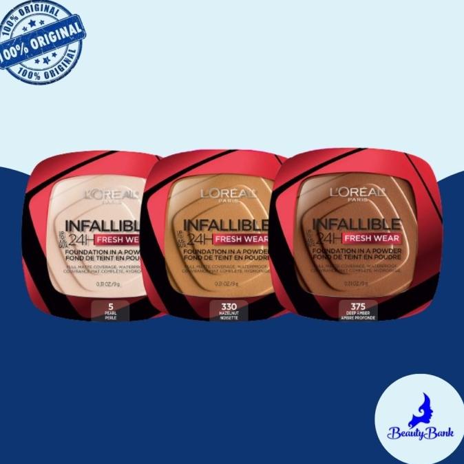 BEAUTYBANK - Loreal Infallible Fresh Wear 24H Powder Foundation