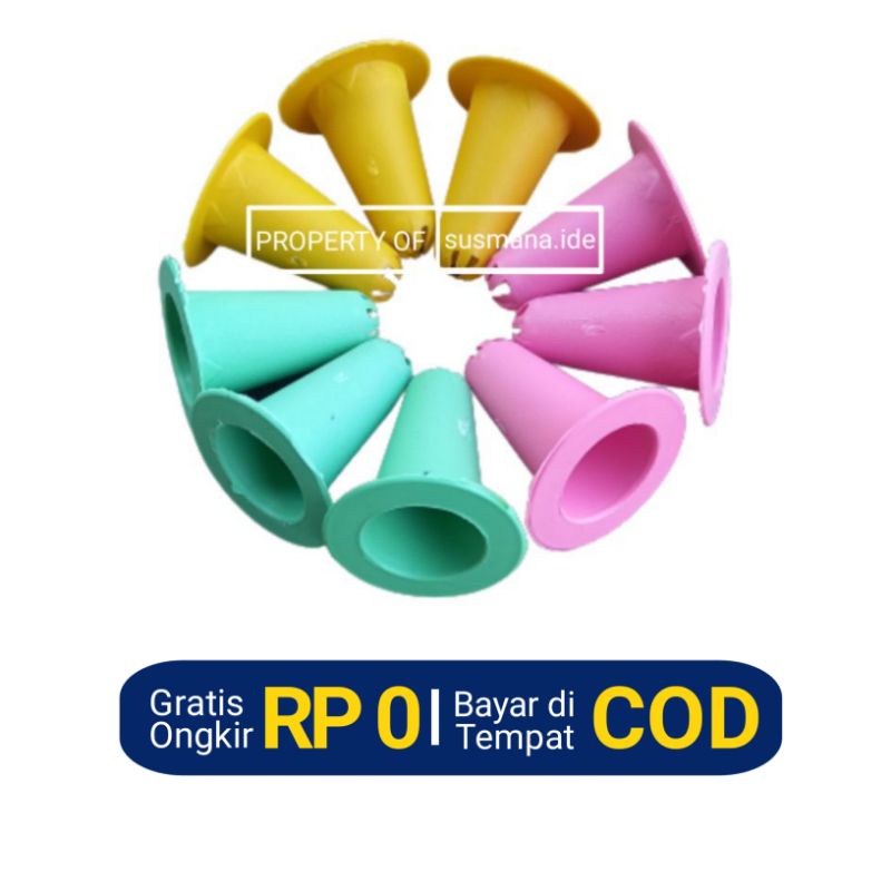 Cetakan Kue Kering Semprit Spuit Plastik Random