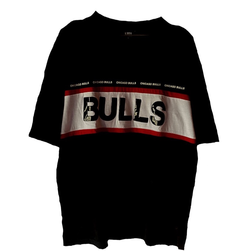 T-shirt NBA Chicago Bulls Black Original Second Branded