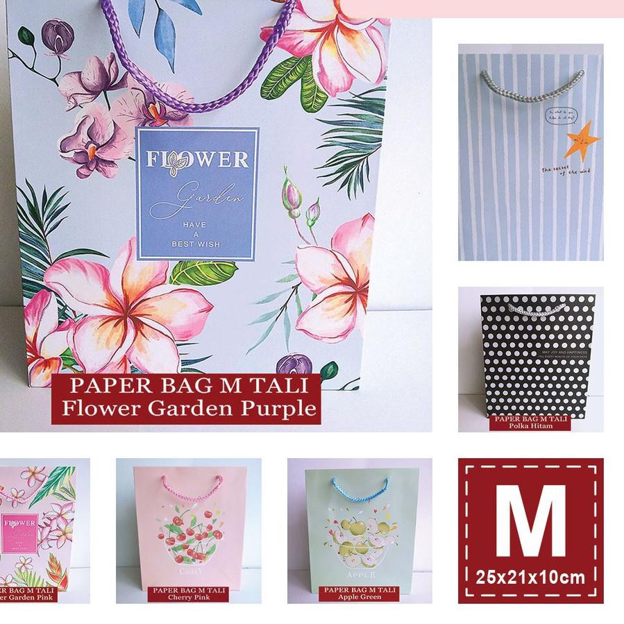 

Model Baru ★ Paper Bag Tali M / Paper Bag Kado / Tas Ulang Tahun / Tas Kado / Tas Ultah / Goody Bag