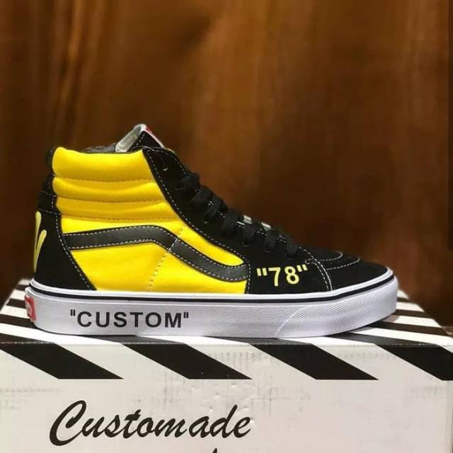 sepatu vans custom