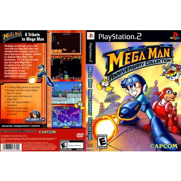 Kaset Ps2 Game Megaman Aniversarry Collection