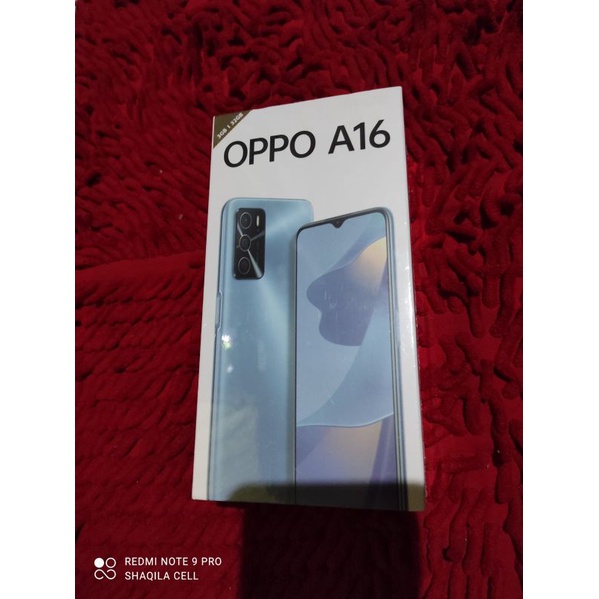 OPPO A16 RAM 3/32 (BARU)