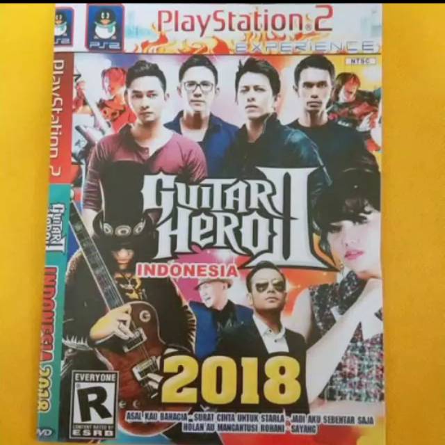 Terlaris kaset PS 2 Experience GUITAR HERO 2 INDONESIA