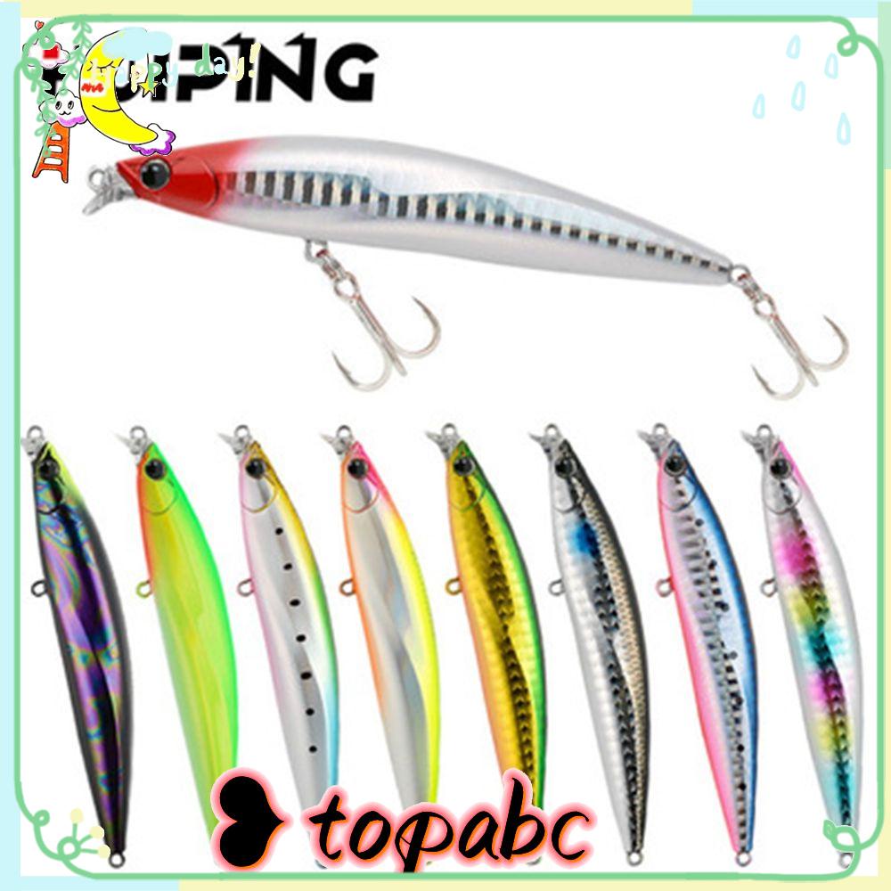 Umpan Pancing Bentuk Ikan Kecil Ukuran 98mm 13g Untuk Musim Dingin