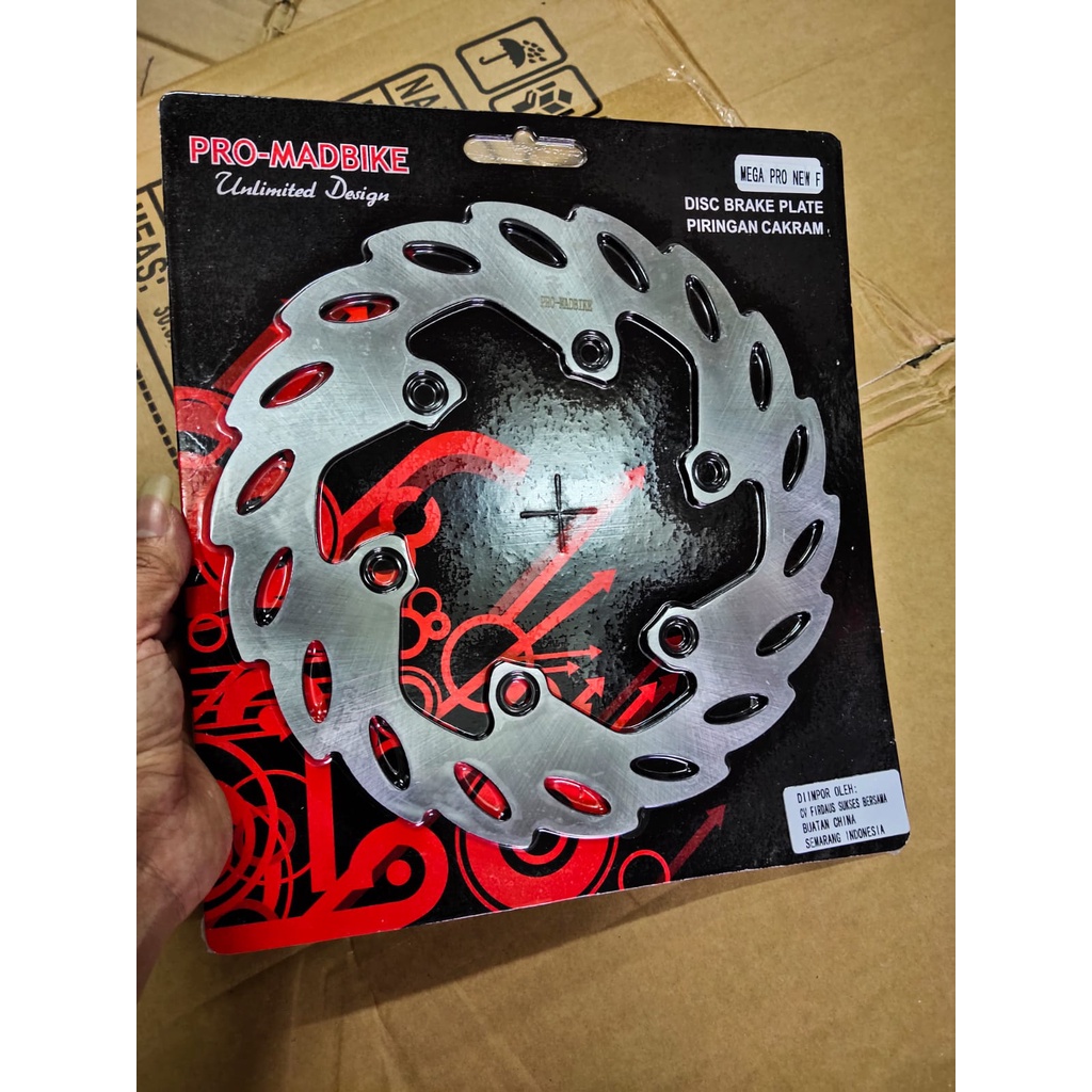 Piringan cakram standar depan Tiger Megapro cb 150r old piringan standar PRO MADBIKE