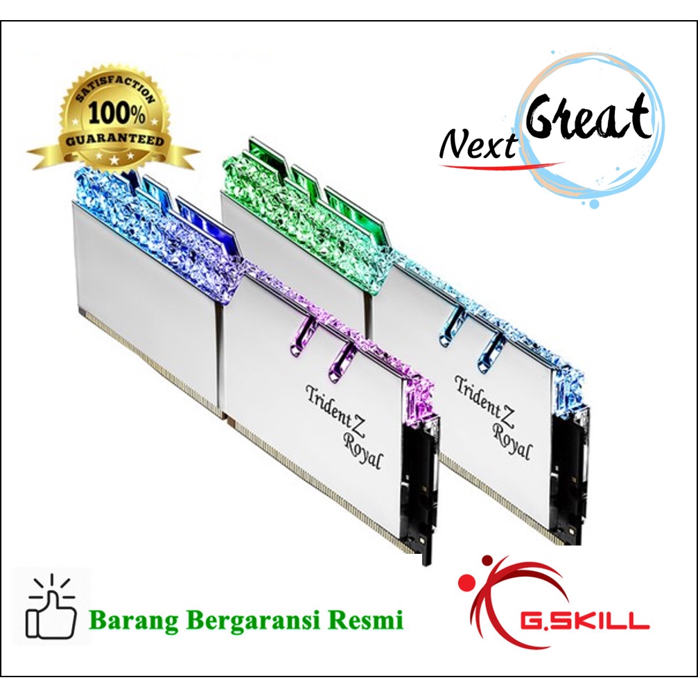 G.Skill Trident Z Royal F4-4266C19D-16GTRS DDR4-4266MHz