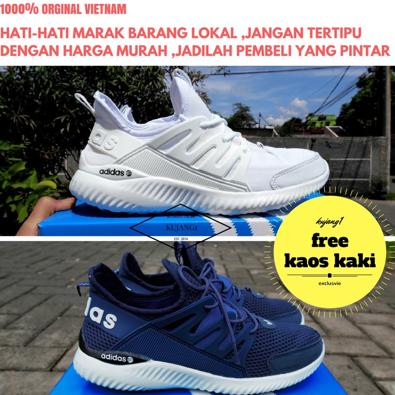 SEPATU KETS ADIDAS CASUAL ALPHABOUNCE IMPORT TERMURAH