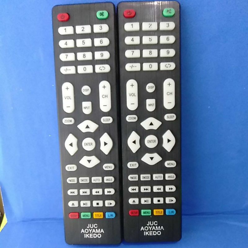 REMOTE REMOT TV IKEDO JUC AOYAMA LCD LED