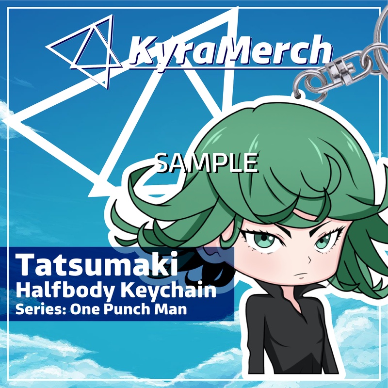 Keychain Halfbody One Punch Man Tatsumaki
 | KyraMerch Anime Fanmerch Dealer
