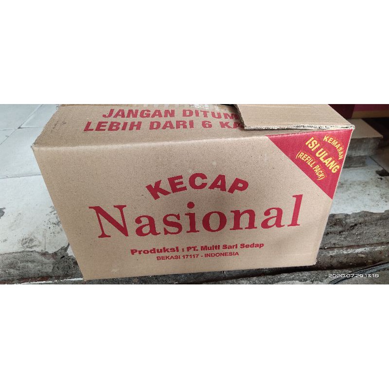 KECAP NASIONAL@±520ML*12BKS.,SAMEDAY/INSTANT