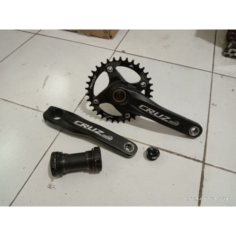 Crank Set Hollowtech 2 Cruz Bike bcd104
