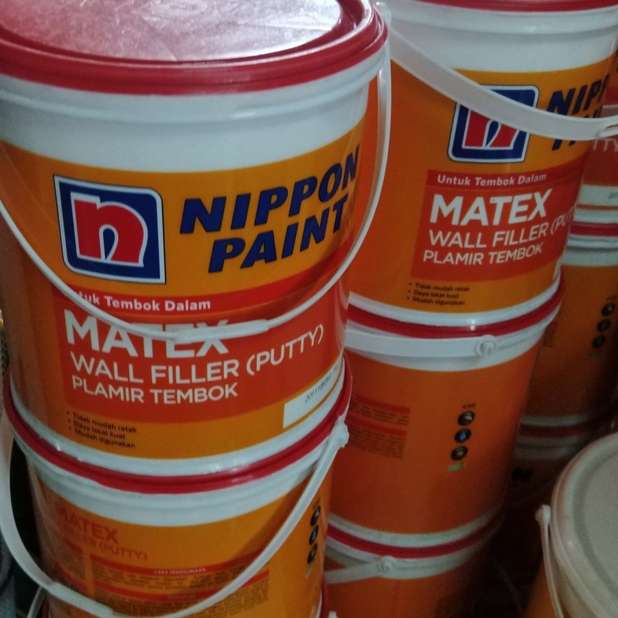 Jual Matex Dempul Plamir Plamur Pelamir Tembok Wall Filler Putty Kg Shopee Indonesia