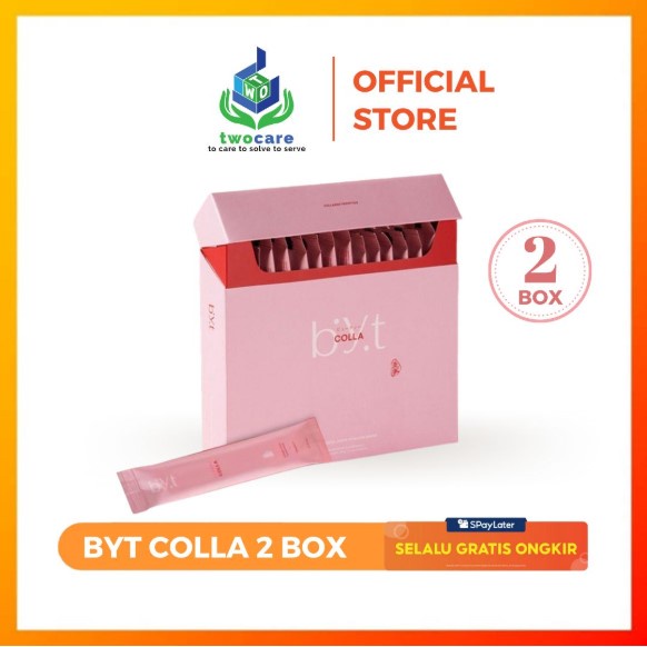 BYT COLLA Collagen Gluthatione BPOM by Pao Pao BYOOTE 2 Box