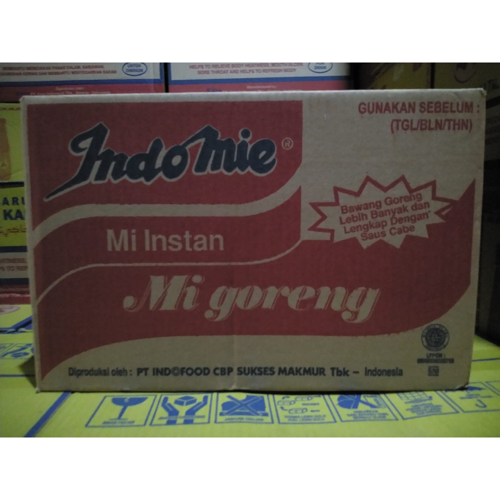 

Indomie Goreng Dus per Karton