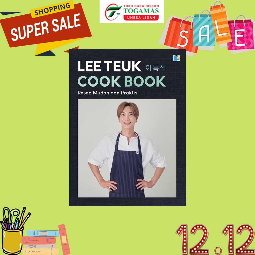 SIAP KIRIM!! LEE TEUK COOK BOOK RESEP MUDAH DAN PRAKTIS EDISI TTD PENULIS