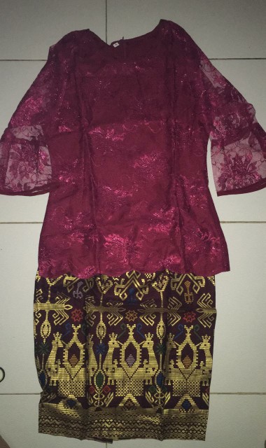 Qnunbatik Batik Family/keluarga Rok N Blus Viona Kidang