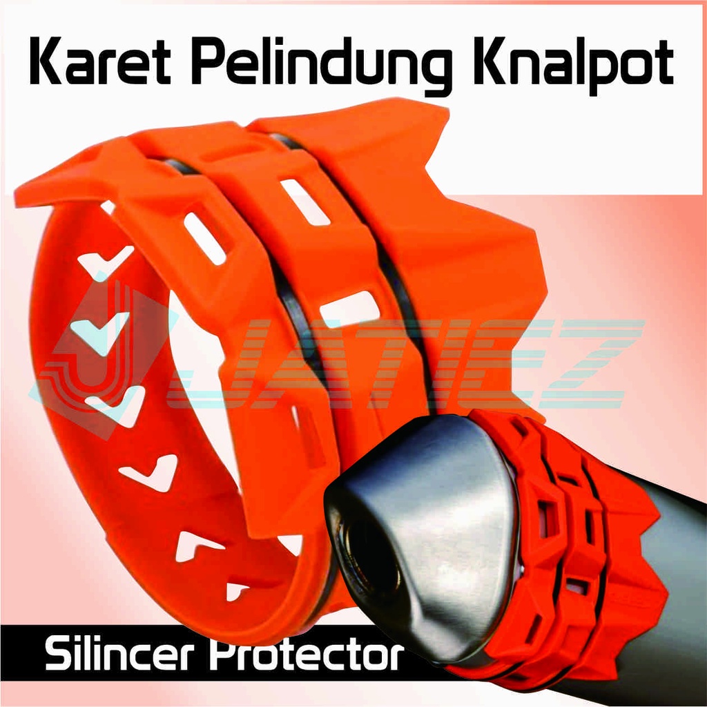 Pelindung knalpot karet - Cover knalpot - Silincer Protector KTM Husqvarna YZ KLX KX Gas Gas