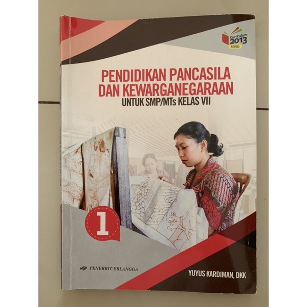 

buku PPKn kelas SMP 1 erlangga REVISI