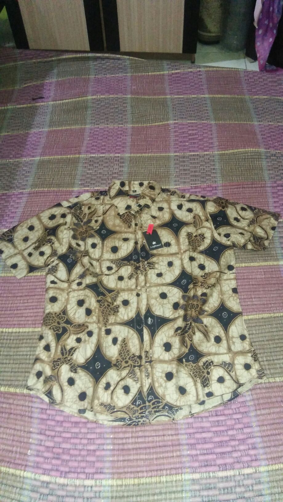 Kemeja Batik Pria Slim Fit Batik Solo Colindion Cbs756