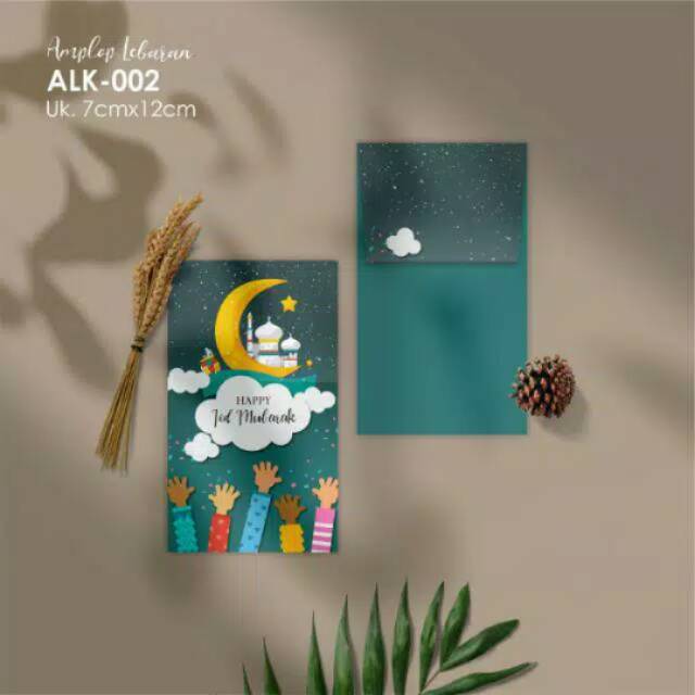 

Ready! Amplop Lebaran Motif Kekinian 7×12cm