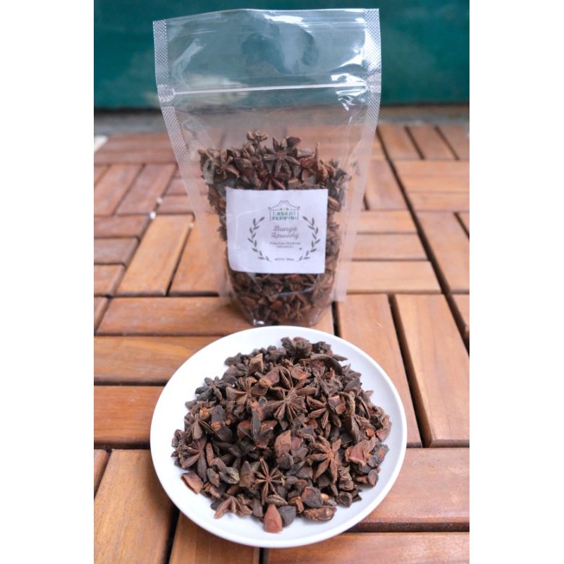 

Pekak / Bunga Lawang / Star Anise Kering Premium (Organik) - 100 gram