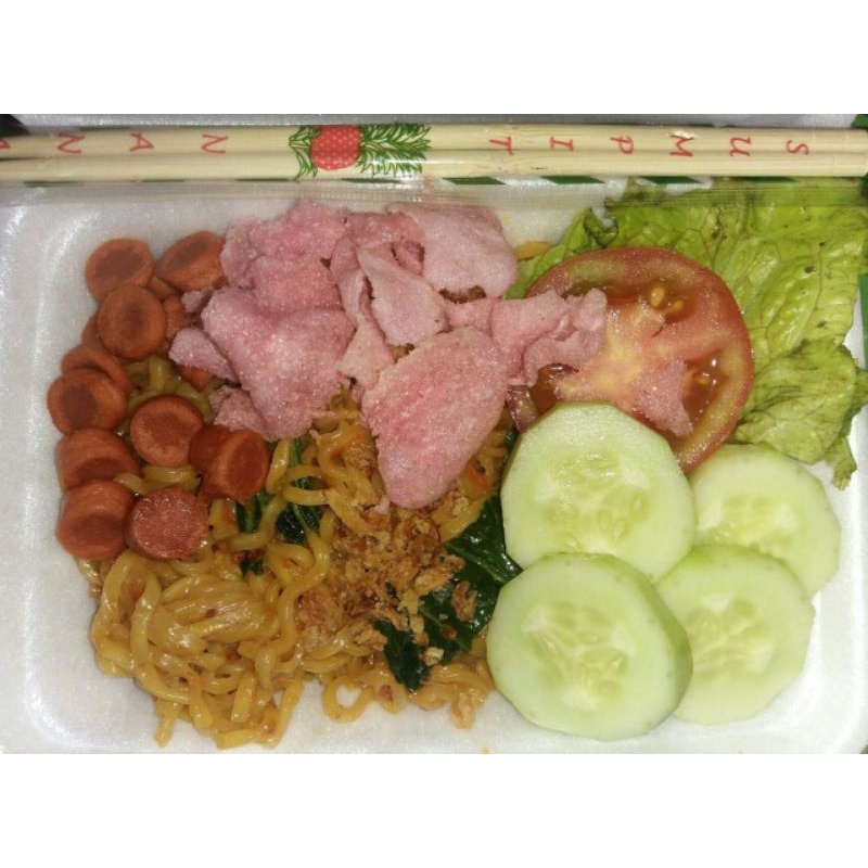 

Mie_BG varian toping sosis