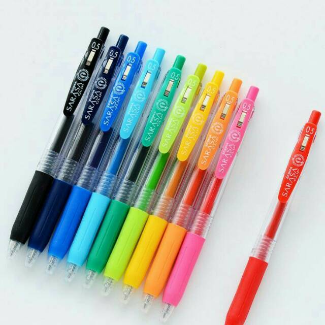 

Zebra Sarasa Clip Color Gel Pen