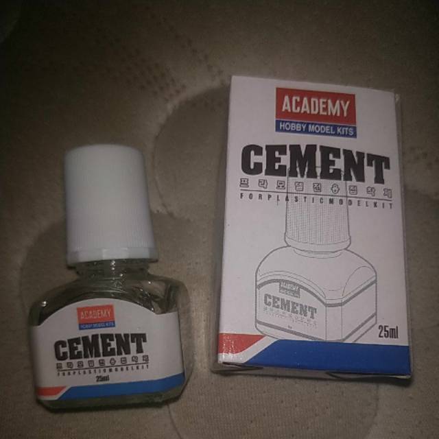 

Cement academy lem model kit plastic