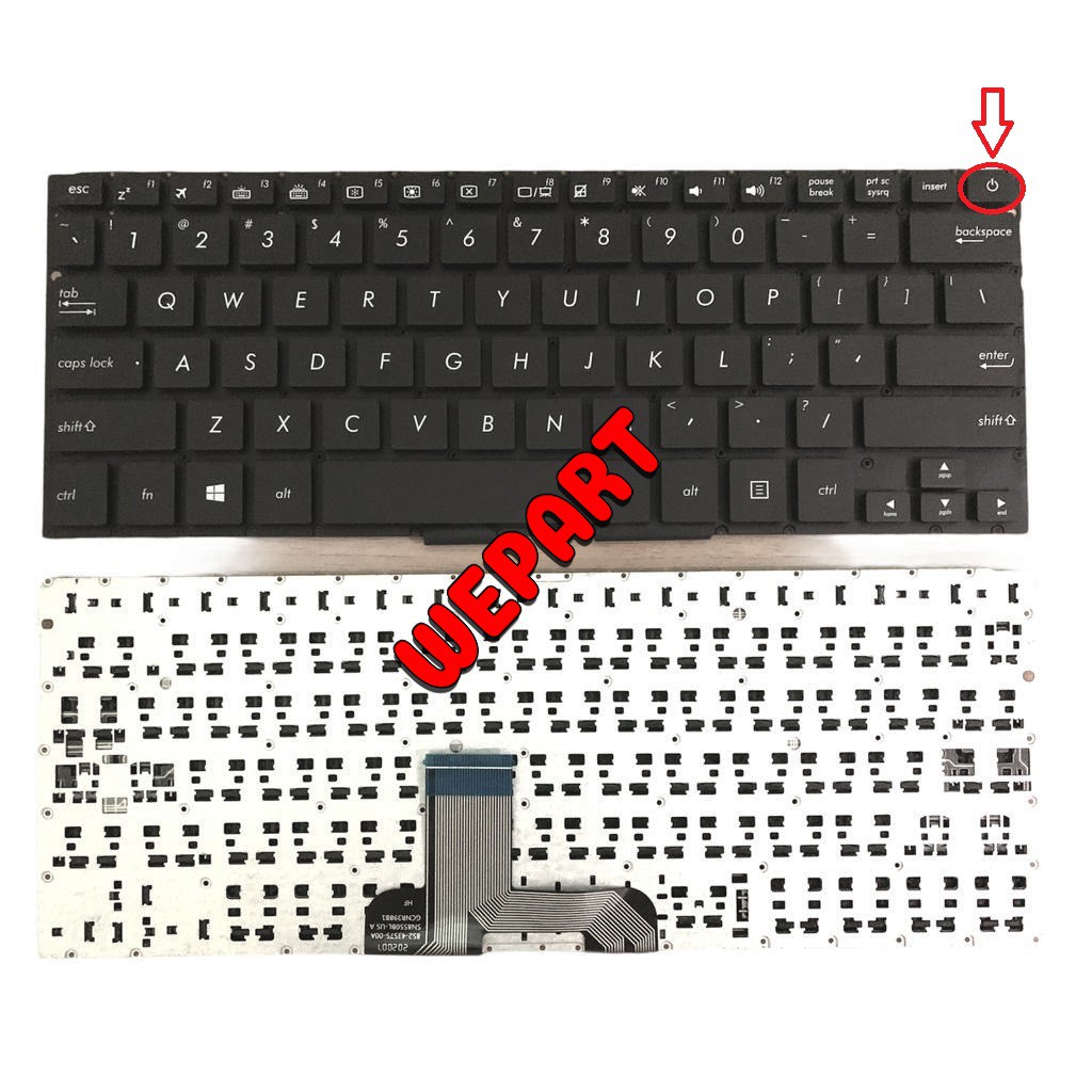 Keyboard Laptop Asus ZENBOOK UX310 UX310UA UX310UQ U4000 U4000U