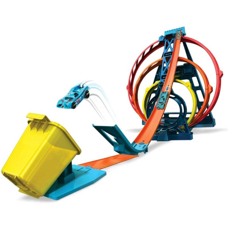 Hot Wheels Track Builder Unlimited Triple Loop Kit