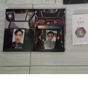 UNSEALED FULLSET ALBUM EXO DFTF DONT FIGHT THE FEELING PC POSTCARD POSTER SEHUN KAI CHANYEOL