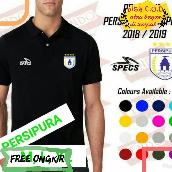 [COD]586 POLO SHIRT POLOS PAKAIAN ATASAN PRIA WANITA DEWASA MURAH PERSIPURA JAYAPURA ORI