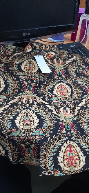 Kemeja Koko Batik Anak Lengan Panjang Katun Halus By Nattaline