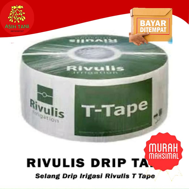 Jual Selang Drip Irigasi Rivulis T Tape Spacing Cm Shopee Indonesia