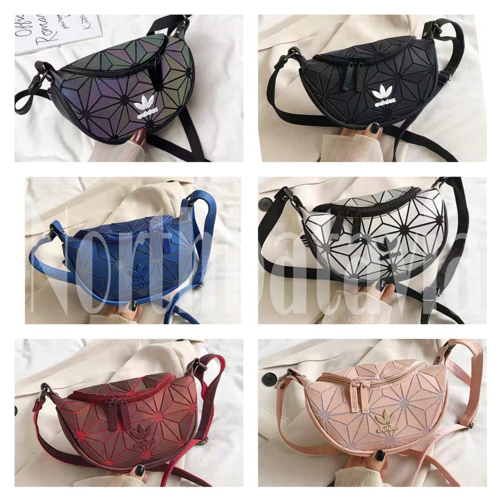 Tas Selempang 4didas 3D Mini /Waistbag Terbaru/Tas Cewe