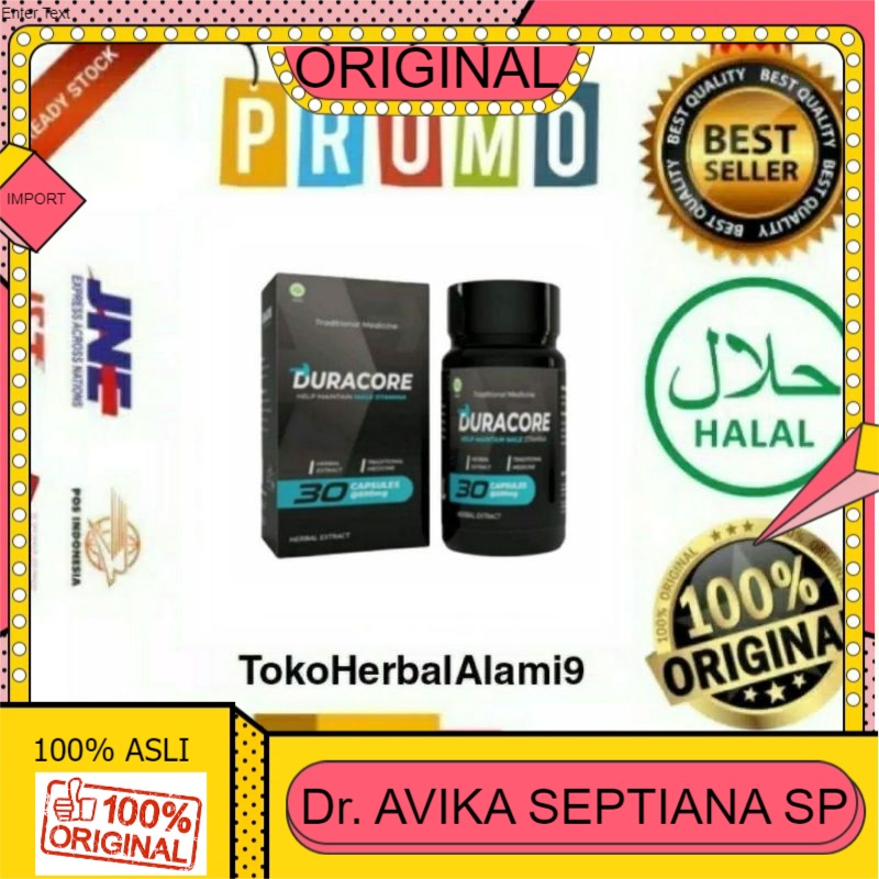 100% ASLI DURACORE ASLI 100% ORIGINAL OBAT KUAT STAMINA PRIA TAHAN LAMA BPOM