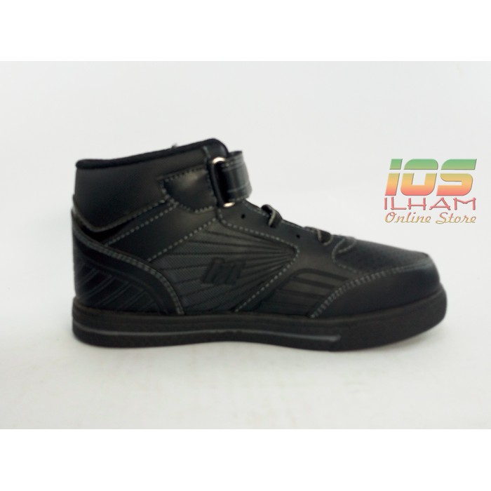 Sepatu Anak SD Newera Profound Rising 31-34 Hitam