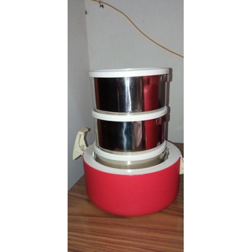 Tempat Bekal, Rantang Nasi, Food Container, Lunch Box 3 susun