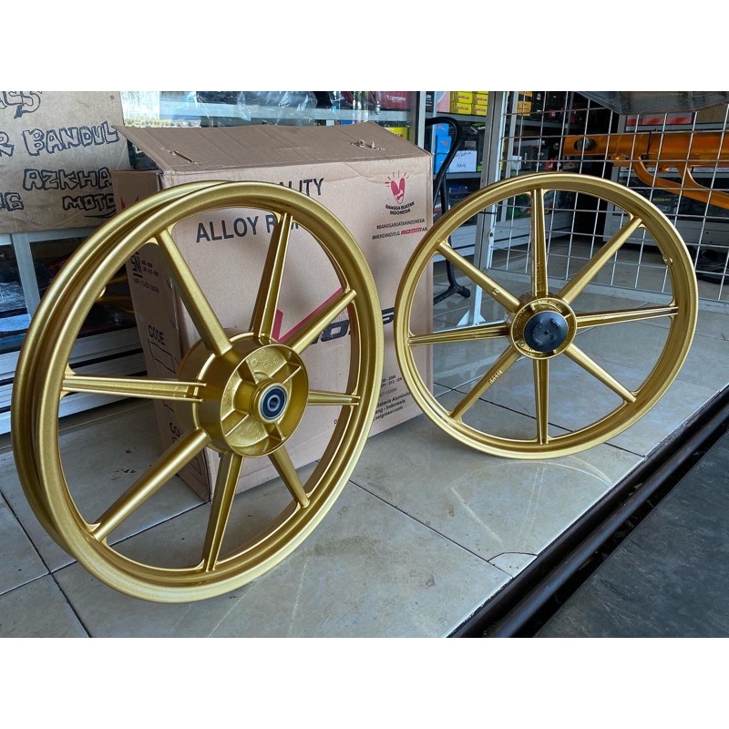 Velg Vrossi palang 8 ukuran 140/160-17 fiz r force 1 jupiter z lama